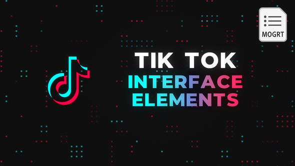 VideoHive Tik Tok Interface Elements – MOGRT 27955906