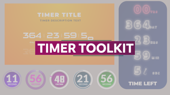 VideoHive Timer Toolkit 30632129