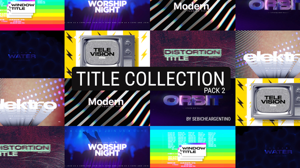 VideoHive Title Collection Pack 2 36377982