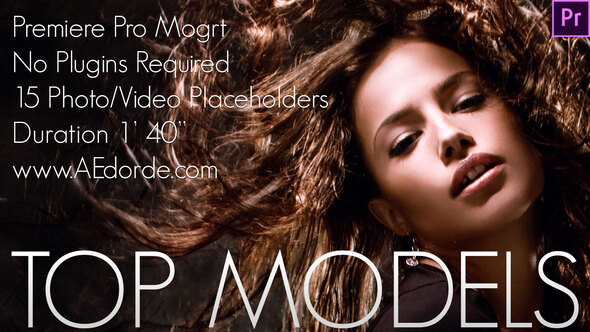 VideoHive Top Models – Premiere Pro Mogrt Project 38736305