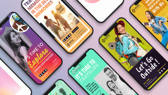 VideoHive Travel Instagram Story Slideshow – B83 32834192