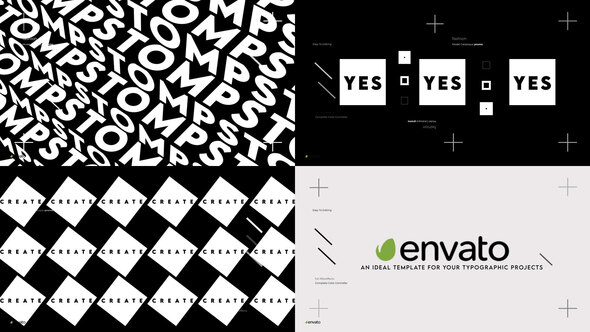 VideoHive Typo Stomp Opener 38583185