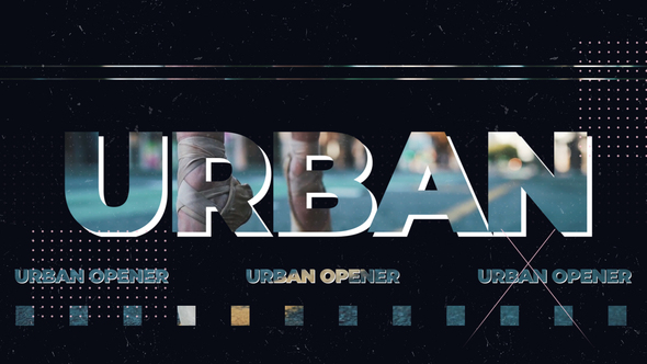 VideoHive Urban Opener 39068405