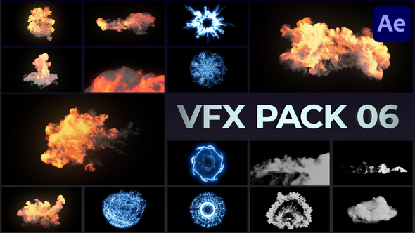 VideoHive VFX Elements Pack 06 for After Effects 39488353