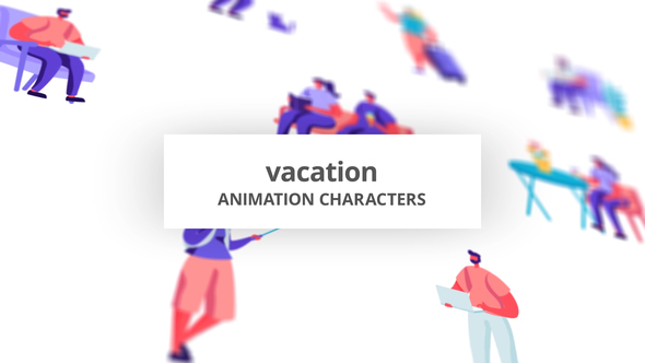 VideoHive Vacation - Character Set 32842691