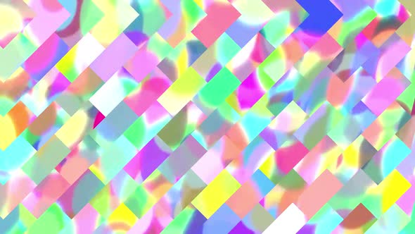 VideoHive Vibrant Geometric Grid Design Digital Rendering 38995459