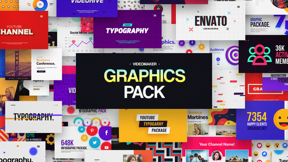 VideoHive Videomaker Graphics Pack 32196607
