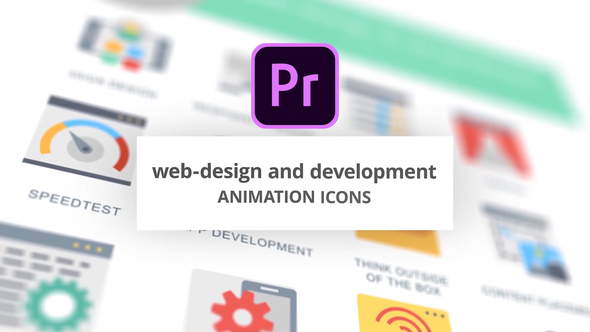 VideoHive WEB and Graphic Design - Animation Icons (MOGRT) 26756507