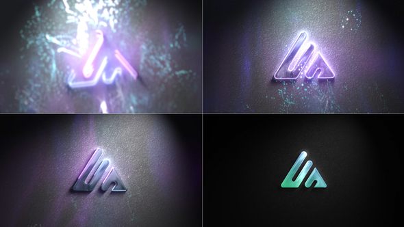 VideoHive Wall Neon Logo 32901244