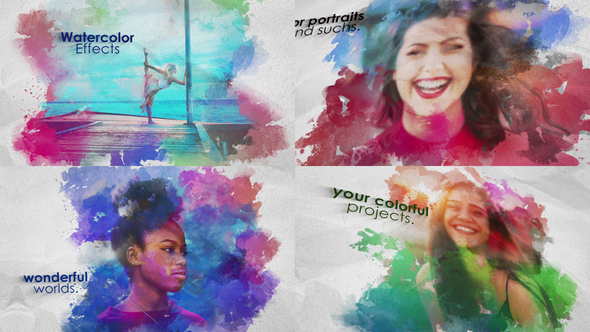 VideoHive Watercolor Effects 26597430