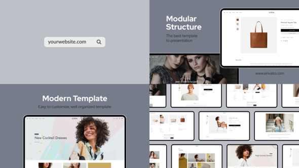 VideoHive Website Presentation 33339197