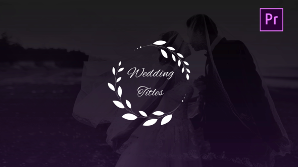 VideoHive Wedding Titles 27001460