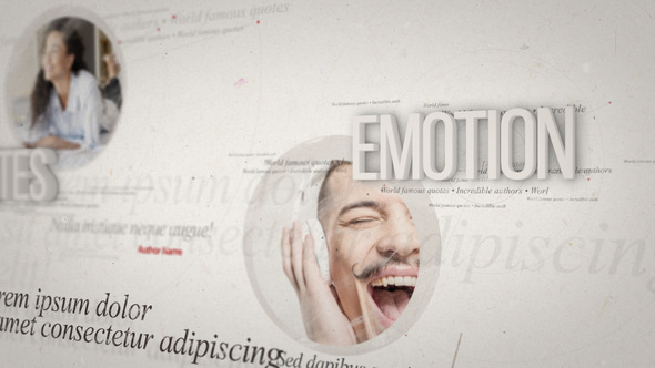 VideoHive Words And Life 30493914
