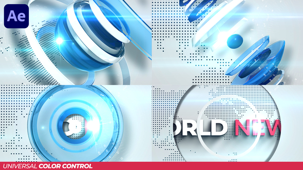 VideoHive World News Opener 38530618