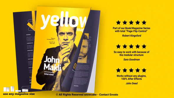 VideoHive Yellow - Magazine Promotion 37459211