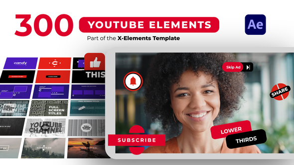 VideoHive Youtube Elements | After Effects 38506730