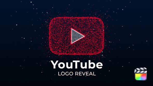 VideoHive Youtube Particles Logo Reveal 37213105