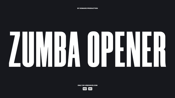 VideoHive Zumba Opener 38200467