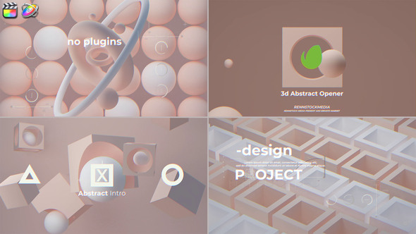 VideoHive 3d Art Logo Opener 38132130