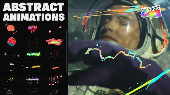 VideoHive Abstract Animations Pack for FCPX 37606294