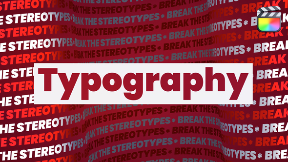 VideoHive Abstract Typography Promo 37850696