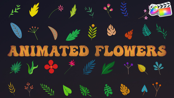 VideoHive Animated Flowers for FCPX 37895285