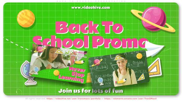 VideoHive Back To School Presentation 38034720