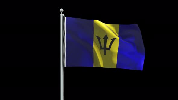 VideoHive Barbados Flag Big 38965006