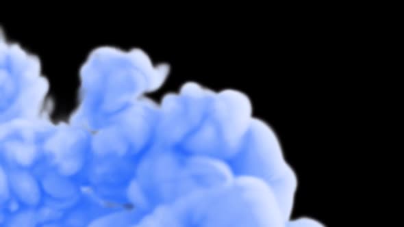 VideoHive Blue Smoke Moving 4K 2 38960176