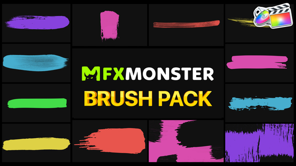 VideoHive Brush Pack | FCPX 37482306