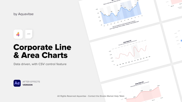 VideoHive CSV Driven Corporate Area & Line Charts 37432119