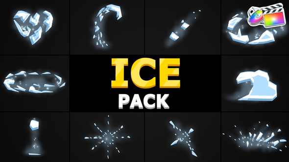 VideoHive Cartoon Ice Pack | FCPX 37261791