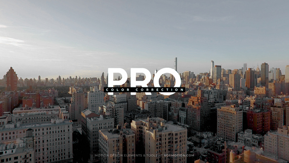 VideoHive Color Correction 37344311