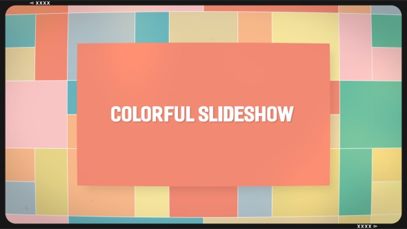 VideoHive Colorful Slideshow 16792362