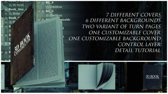 VideoHive Constructor Of The Book 15076094