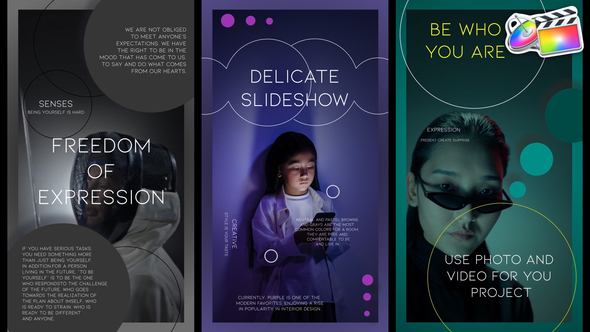 VideoHive Delicate Social Media Slideshow for FCPX 37577620