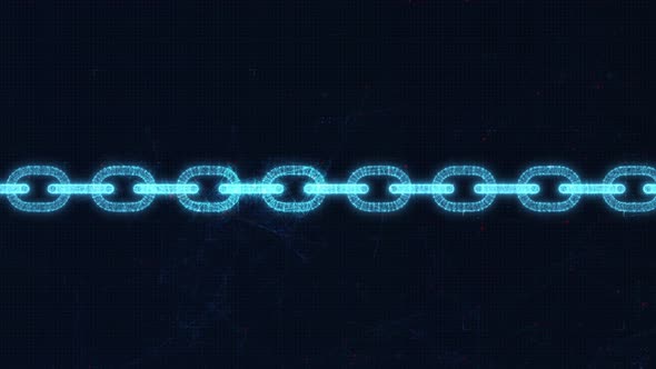 VideoHive Digital cyber blockchain concept background 38960496