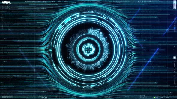 VideoHive Digital cyber security concept background. 38960491