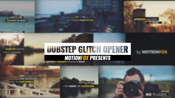 VideoHive Dubstep Glitch Opener 12656739