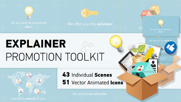VideoHive Explainer Promotion Toolkit 9220120