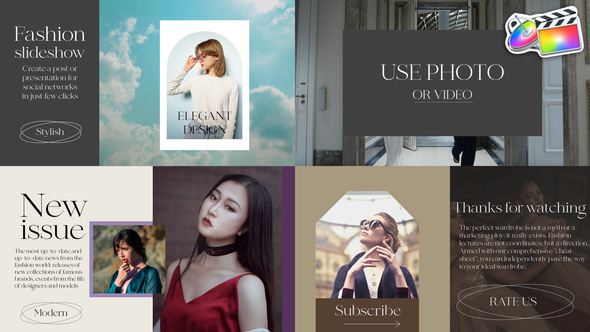 VideoHive Fashion Slideshow | FCPX 37985024
