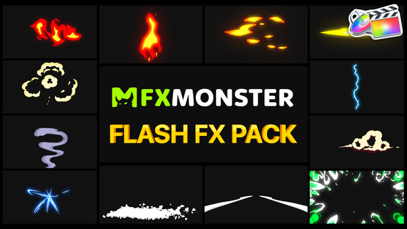 VideoHive Flash FX Pack 07 | FCPX 37871128