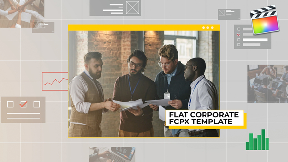VideoHive Flat Corporate | FCPX 38314544