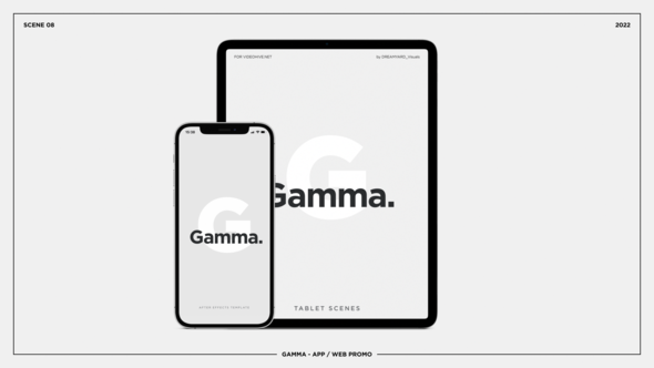 VideoHive Gamma - App / Web Promo 38038584
