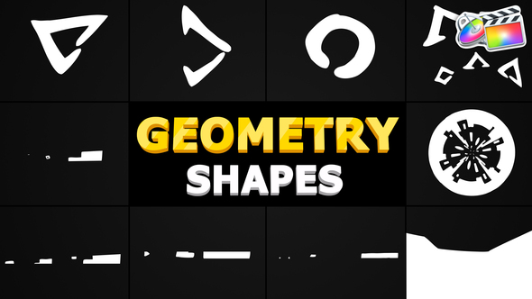 VideoHive Geometry Shapes Pack | FCPX 38275208