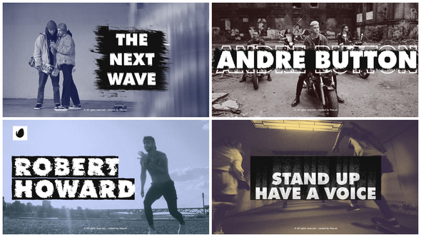 VideoHive Glitch Typography 37350462