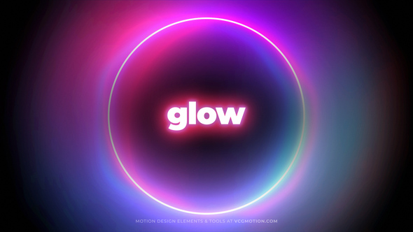 VideoHive Glow Backgrounds 37298155