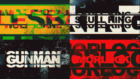 VideoHive Gunman Title Opener 25399093