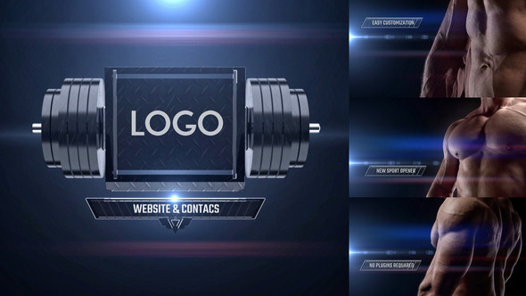 VideoHive Gym Opener | Bodybuilding | Fitness FC 38264071