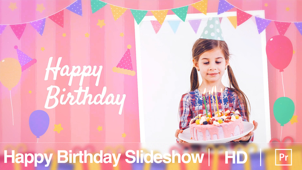 VideoHive Happy Birthday Slideshow 38277554